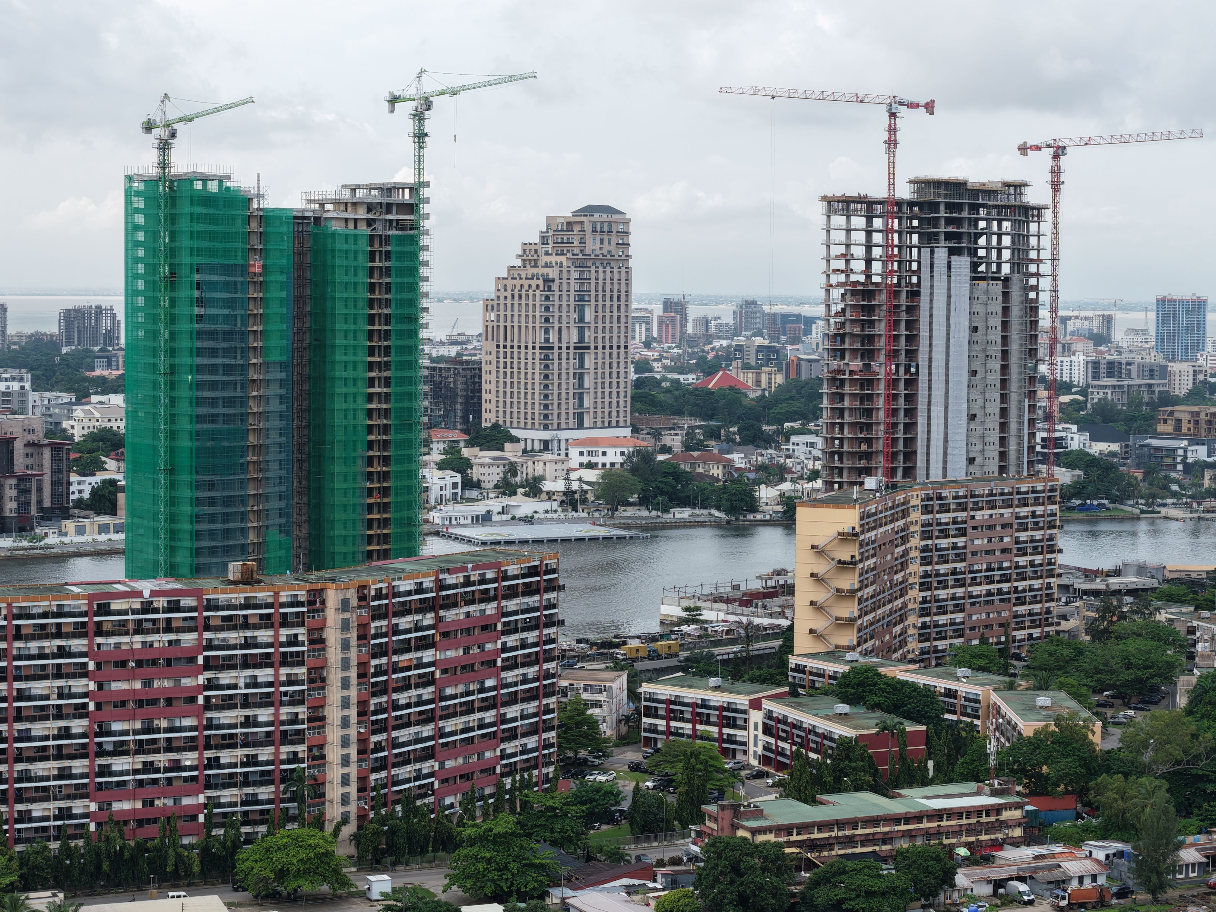 Waterfront residential development in Lagos